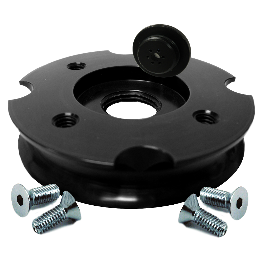 Threaded Four Hole Lamination Adapter With T5 One-Way Valve