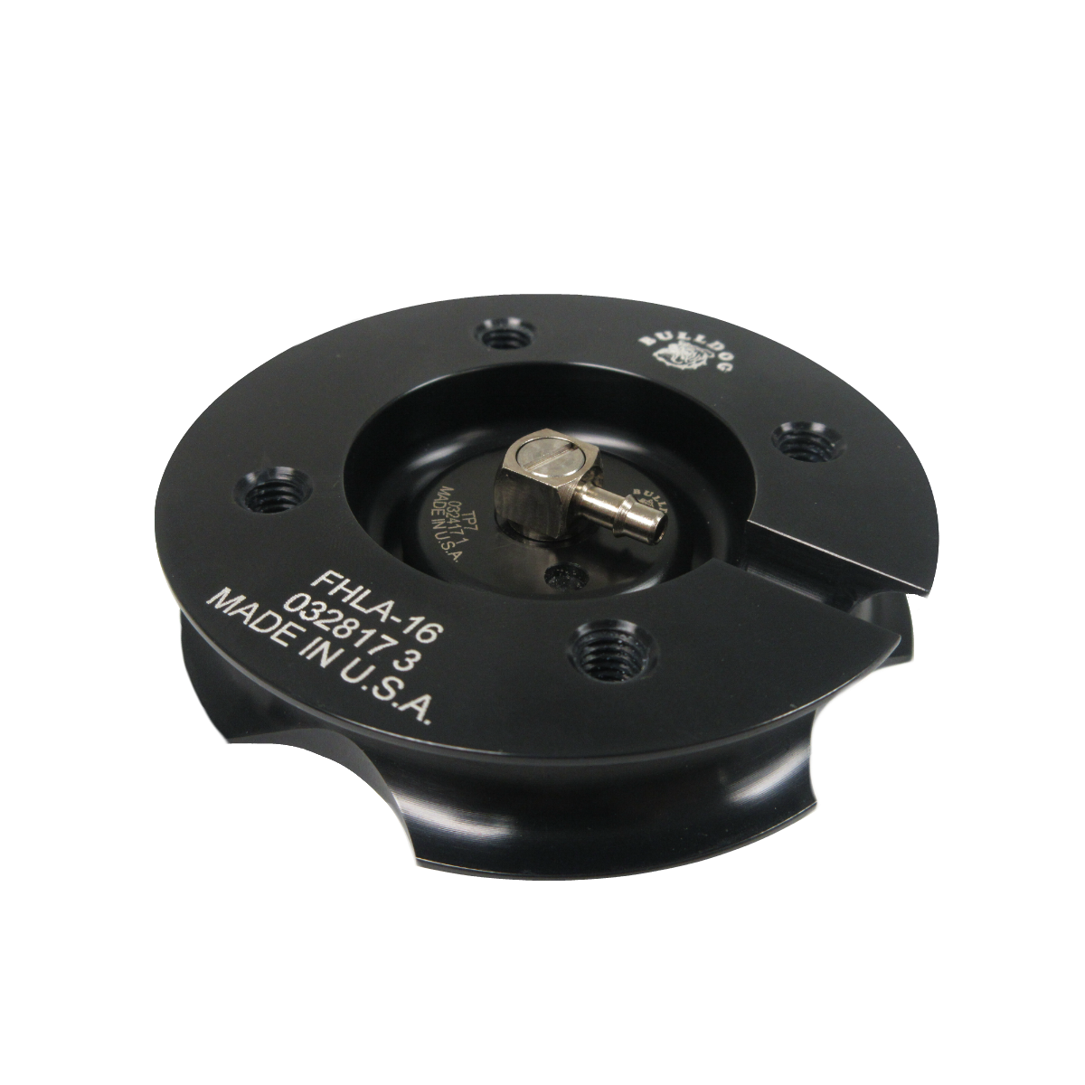 Threaded Four Hole Lamination Adapter With T7 One-Way Valve